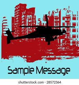 Grunge Helicopter