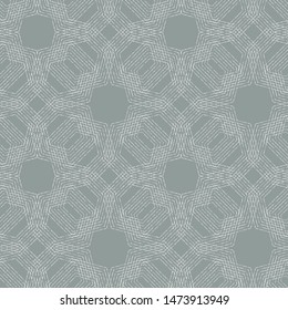 Grunge Hexagon Textured Abstract Geometric Seamless Repeat Vector Pattern Swatch.  Great for home decor, fashion, stationary.  Random dot textured lines.