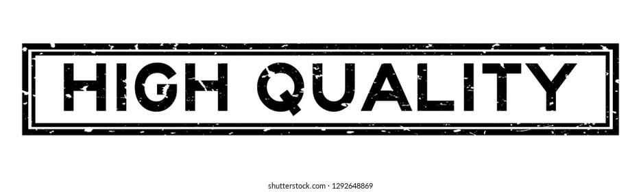 Grunge high quality word square rubber seal stamp on white background