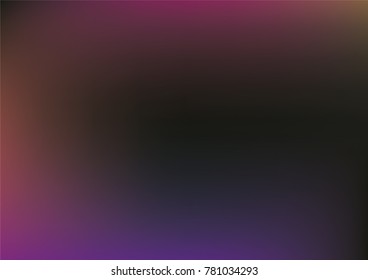 Grunge Holographic Obscure Vector Background. Iridescent Vibrant Spring or Summer Cover or Banner Texture. Tech Contrast Blue Red Texture, Abstract Lights, Teal, Paper. Trendy Holographic Background.