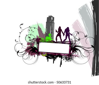 grunge illustration