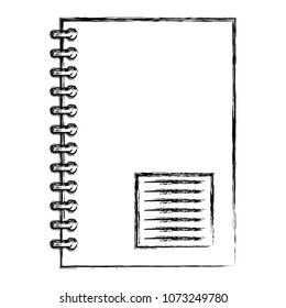 grunge information notebook education school object