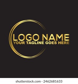 Grunge ink circle made of black paint. Grunge logo made of ink. geometric circle shapes, borders, frames, logos. Line and silhouette design, vector illustration