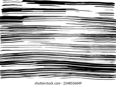 Grunge ink dry brush free hand texture