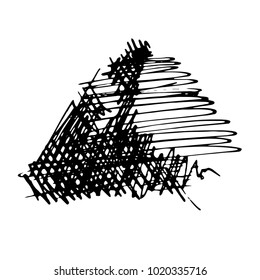 Grunge Ink pen Stroke