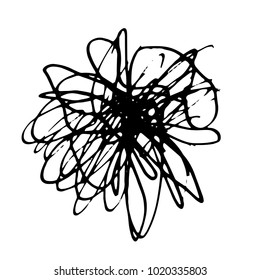 Grunge Ink pen Stroke