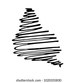 Grunge Ink pen Stroke