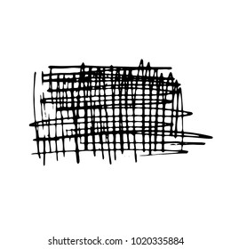 Grunge Ink pen Stroke