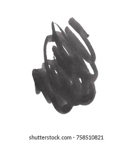 Grunge Ink pen Stroke