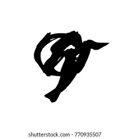 Grunge Ink pen Stroke