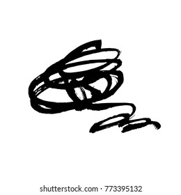 Grunge Ink pen Stroke