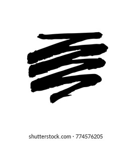 Grunge Ink pen Stroke