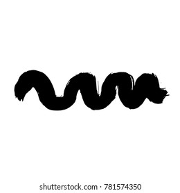 Grunge Ink pen Stroke