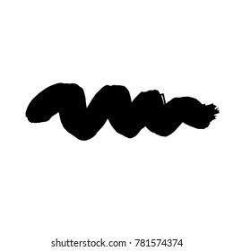 Grunge Ink pen Stroke