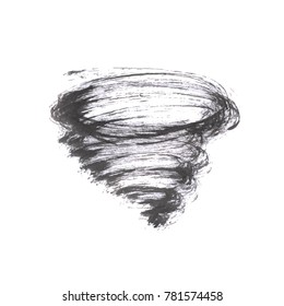 Grunge Ink pen Stroke