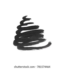 Grunge Ink pen Stroke