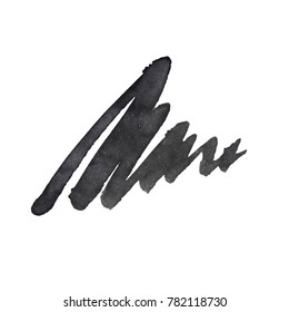 Grunge Ink pen Stroke