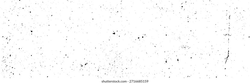 Fondo de textura de salpicadura de tinta Grunge, superposición de ruido Abstractas blanco y negro afligido con arañazos, polvo y manchas de pintura para carteles, Anuncios y diseño