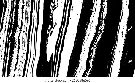 Grunge interlaced texture, threads, lines, wire, veins, monochrome. Grunge old detailed black texture. Vector background	