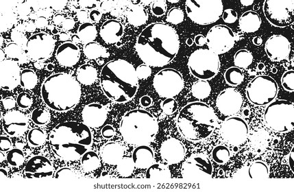 Grunge textura entrelazada, hilos, líneas, alambre, venas, monocromo. Grunge viejo detallado negro textura blanca. Vector de fondo
