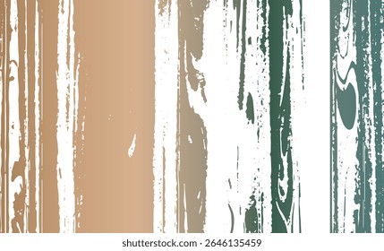 Grunge intertwined texture, threads, lines, wire, veins. Grunge old detailed texture. Vector background. Brown green metal on white