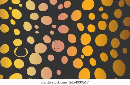 Grunge textura entrelazada, hilos, líneas, alambre, venas. Grunge vieja textura detallada. Vector de fondo. Oro sobre negro
