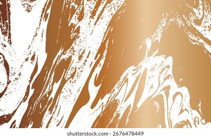 Grunge textura entrelaçada, fios, linhas, arame, veias. Grunge antiga textura detalhada. Fundo do vetor. Cobre sobre branco