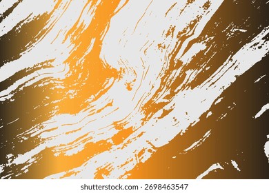 Grunge textura entrelaçada, fios, linhas, arame, veias. Grunge antiga textura detalhada. Fundo do vetor. Ouro sobre branco
