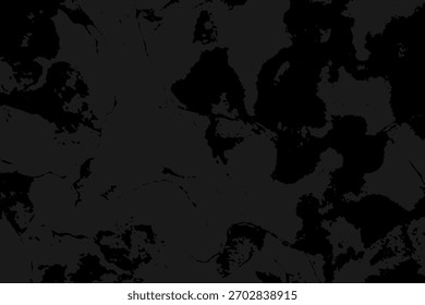 Grunge textura entrelazada, hilos, líneas, alambre, venas, monocromo. Grunge viejo detallado textura negra. Vector de fondo