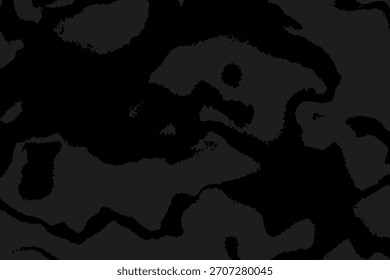 Verschlungene Textur, Fäden, Linien, Draht, Venen, monochrom. Grunge alte detaillierte schwarze Textur. Vektorhintergrund