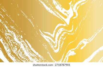 Grunge textura entrelazada, hilos, líneas, alambre, venas. Grunge vieja textura detallada. Vector de fondo. Oro sobre blanco
