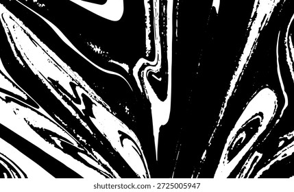 Grunge textura entrelazada, hilos, líneas, alambre, venas, monocromo. Grunge viejo detallado negro textura blanca. Vector de fondo
