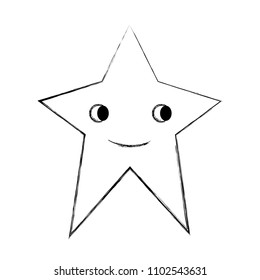 grunge kawaii happy sparkly star icon