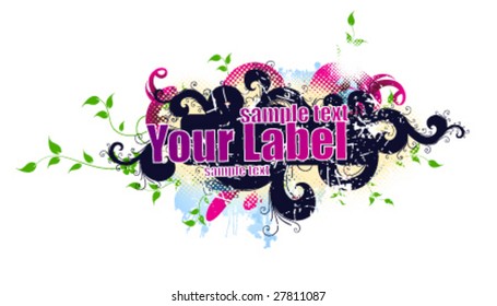 Grunge label