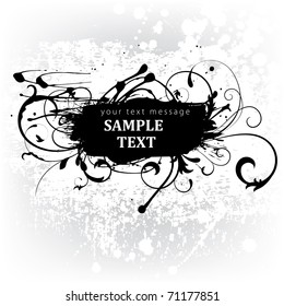 grunge label