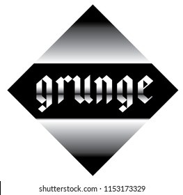grunge label , stamp