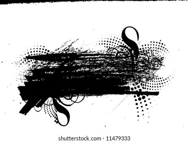 grunge layout for text