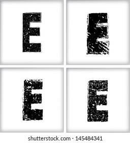 grunge letter  