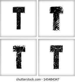 grunge letter  