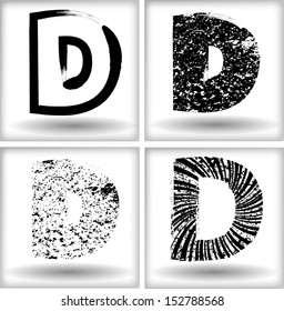 grunge letter 