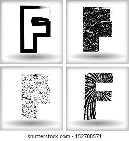 grunge letter 