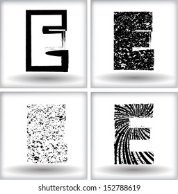 grunge letter 