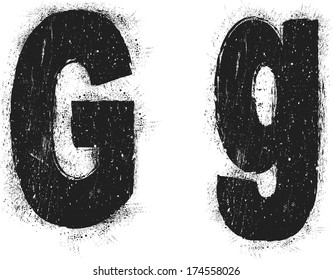 grunge letter 