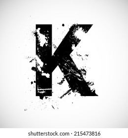 grunge letter 