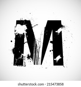 grunge letter 
