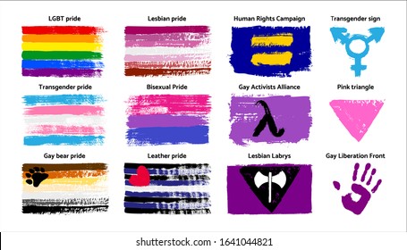 Gay Bi Trans Flags Images Stock Photos Vectors Shutterstock