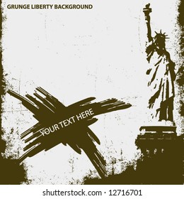 grunge liberty background