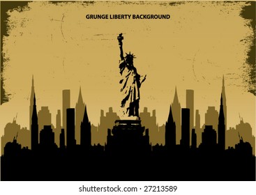 grunge liberty background