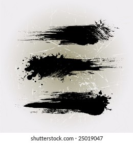 Grunge line brushes 3