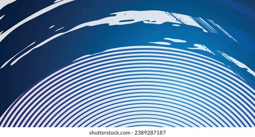 grunge lines diagonal Dots halftone white and blue color pattern gradient grunge texture background. Dots pop art comics sport style vector illustration. eps 10